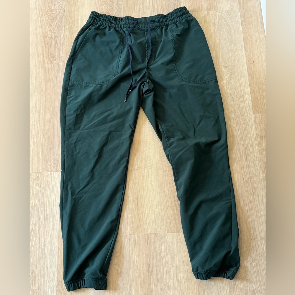 Nautica Dark Green Joggers for Men